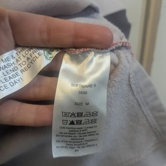 Ganni Software Wave Colorblock Sweatshirt - Picture 6 of 7